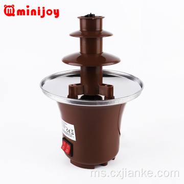 pancutan coklat coklat panas elektrik fondue fountain